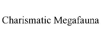 CHARISMATIC MEGAFAUNA