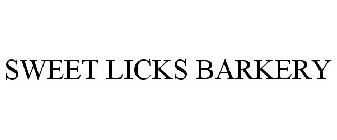 SWEET LICKS BARKERY