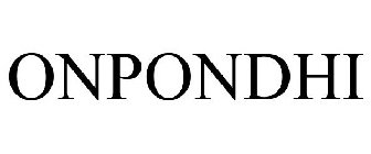 ONPONDHI