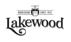 LAKEWOOD NOURISHING SINCE 1935