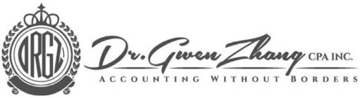 DR. GWEN ZHANG CPA INC.; ACCOUNTING WITHOUT BORDERS; DRGZ