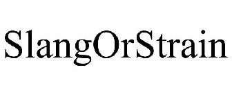 SLANGORSTRAIN