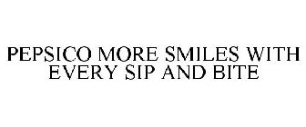 PEPSICO MORE SMILES WITH EVERY SIP AND BITE