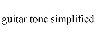 GUITAR TONE SIMPLIFIED