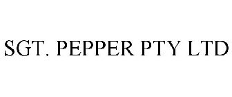 SGT. PEPPER PTY LTD