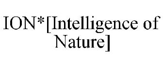 ION*[INTELLIGENCE OF NATURE]