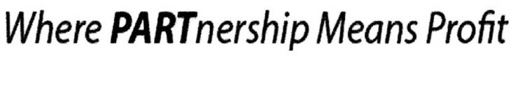 WHERE PARTNERSHIP MEANS PROFIT