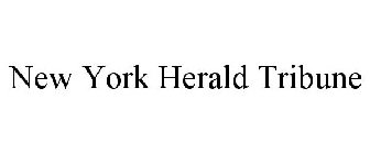 NEW YORK HERALD TRIBUNE