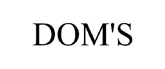 DOM'S