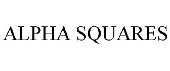 ALPHA SQUARES