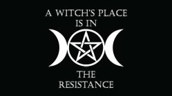 A WITCH'S PLACE IS IN THE RESISTANCE