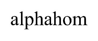 ALPHAHOM