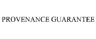 PROVENANCE GUARANTEE