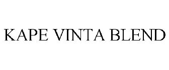KAPE VINTA BLEND