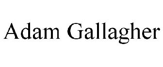 ADAM GALLAGHER