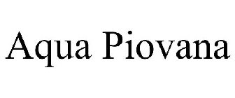AQUA PIOVANA