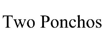 TWO PONCHOS