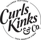 TAILORED TEXTURES CURLS KINKS & CO. 100% PREMIUM FIBER
