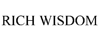RICH WISDOM
