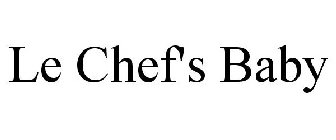 LE CHEF'S BABY