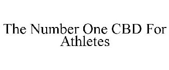 THE NUMBER ONE CBD FOR ATHLETES