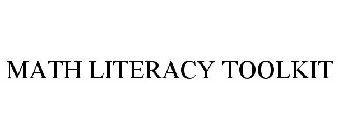 MATH LITERACY TOOLKIT