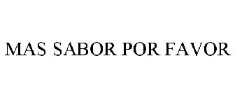 MAS SABOR POR FAVOR