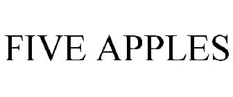FIVE APPLES