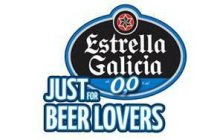 ESTRELLA GALICIA 0,0 JUST FOR BEER LOVERS