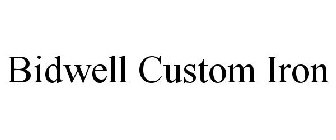 BIDWELL CUSTOM IRON
