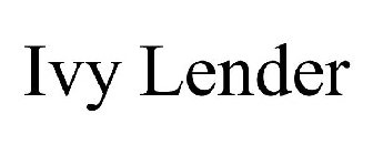 IVY LENDER