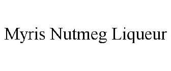 MYRIS NUTMEG LIQUEUR