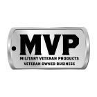 MVP MILITARY VETERAN PRODUCTS VETERAN OWNED BUSINESS