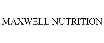 MAXWELL NUTRITION