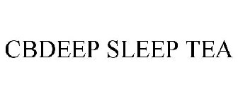 CBDEEP SLEEP TEA