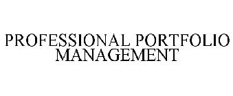 PROFESSIONAL PORTFOLIO MANAGEMENT