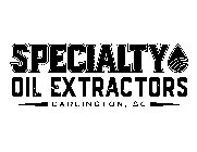 SPECIALTY OIL EXTRACTORS, LLC DARLINGTON, SC