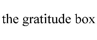 THE GRATITUDE BOX