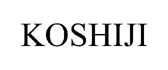 KOSHIJI