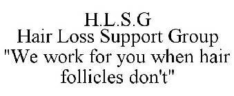 HLSG HAIR LOSS SUPPORT GROUP 