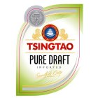 TSINGTAO PURE DRAFT IMPORTED SMOOTH & CRISP