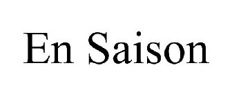 EN SAISON