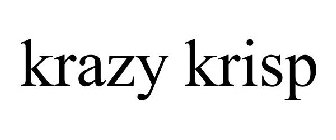 KRAZY KRISP
