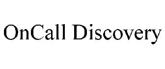 ONCALL DISCOVERY