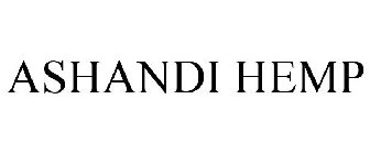 ASHANDI HEMP