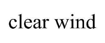 CLEAR WIND
