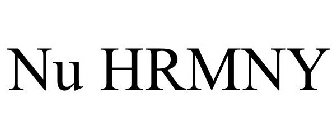 NU HRMNY