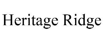HERITAGE RIDGE