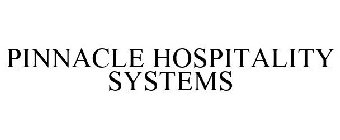 PINNACLE HOSPITALITY SYSTEMS