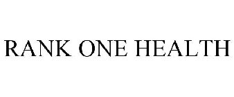 RANK ONE HEALTH